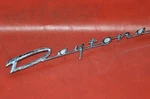 Nos Studebaker Lark Daytona Fender Trim Emblem Script Logo 11" Long Chrome Vtg. Fixed Price $125.00.