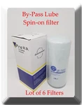 6 X By-pass Spin-on Filter LF17502 Fits:mack R.v.i. Volvo Trucks Vans & Penta. Fixed Price $90.00.