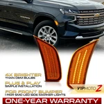 Full Led Amber Front Side Marker Lights For 2021-2023 Suburban Escalade Yukon Xl. Fixed Price $40.42.