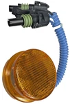 Dialight Round Amber Marker Lamb Assembly, 2", Lift, 6001AB803 12V. Fixed Price $19.99.