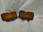 Oem Gm# 5967263 & 5967264 1979 Chevrolet Chevette Lh Rh Amber Turn Signal Lens. Fixed Price $38.25.