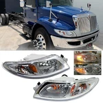 For International 4100 4200 4300 4400 8500 8600 Headlight Headlamp Pair Set. Fixed Price $118.98.