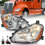 Pair Left+right For 2013-2021 Kenworth T680 Headlight Assembly Headlamps W/bulbs. Fixed Price $205.99.