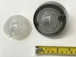 Vtg 1949-1953 Gm Olds Pontiac Back Up Lamp Chrome Bezel 5940321 Lens 5938297. Fixed Price $54.99.
