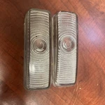 Glass 1950 Pontiac Front Park Light Lens # GUIDE-F-20 5939313. Fixed Price $40.00.
