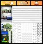 5000K Full Spectrum Led Grow 2FT 80W Plant Lights, 8-PACK For Indo. Fixed Price $92.99.