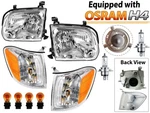 Fits 2005 2006 Tundra Double Cab - 2007 Sequoia Headlight Corner Lamp Set. Fixed Price $233.85.