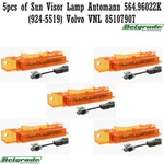 5PCS Of Sun Visor Lamp Automann 564.96022K (924-5519) Volvo Vnl 85107907. Fixed Price $95.00.