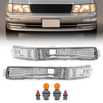 Clear Bumper Parking Turn Signal Side Marker Lights W/bulb For Lexus LS400 95-97. Fixed Price $47.72.