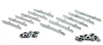 New Rear Fender Louver Vent Trim Set 12-PC & Nuts / For 67-68 Firebird Quarter. Fixed Price $99.99.
