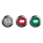 Trux TLED-BX3RG Dual Revolution Mini 1" Round Chrome Side Marker Light. Fixed Price $22.67.
