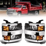 Headlights For 2015-2019 Chevrolet Silverado 2500 Hd 3500 Headlamp Left+right. Fixed Price $327.99.
