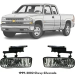 Front Fog Lights Lamps Left & Right Side For 1999-2002 Chevy Silverado. Fixed Price $32.50.