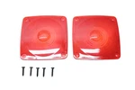 New Oem Ford D3TZ-13329-A Red Front Signal Lamp Lens Kit Nos. Fixed Price $26.99.
