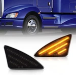 For Kenworth T660 T170 T270 08-21 Amber Led Side Marker Turn Signal Corner Light. Fixed Price $26.99.