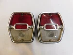 Oem Gm 1962 1963 1964 Chevy Ii Nova Tail Lights Lamps Lenses Bezels Housings. Fixed Price $129.00.