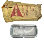 New Old Stock Turn Signal Lens For 1956 Plymouth Savoy Belvedere Fury #1688539. Fixed Price $150.00.