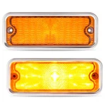Led Stainless Parking Light Lamp Trim For Chevy Gmc Truck 1973-1980 Amber Lens. Fixed Price $79.90.