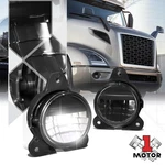 Black Housing Full Led Driving Fog Light Lamps For 18-20 Volvo Vnr 300/400/640. Fixed Price $72.68.
