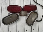 Pontiac Star Chief 57 Chrome Decorations, Interior Elements, Door Handles, Lamp. Fixed Price $125.00.
