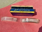 1960 Oldsmobile 88 98 Super Dynamic Nos Guide Parking Light Lamp Lens Pair. Fixed Price $325.00.