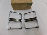 Nos Oem 1971 Chevrolet Chevelle Park Light Lamp Bezels + Malibu Chevy. Fixed Price $179.00.