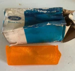 Nos Oem 1971 Mercury Montego Right Parking Light Lamp Lens D1GY-13208-A. Fixed Price $45.00.