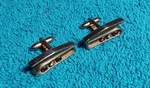 Original Gm 1960 Impala Cuff Links Camino Belair Biscayne Gold Tone Jewels. Fixed Price $129.99.