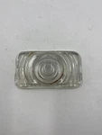 1940S Dodge Parking Light Lens Glass Clear Has Markings. Fixed Price $7.99.