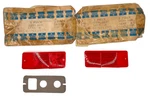 New Old Stock Rear Side Marker Lens Pair For 1970-71 Dodge #3420868 & 3420869. Fixed Price $135.00.