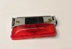 Truck- Lite 19002R Red Side Marker Light With Grey Bezel 19721 4" Inch. Fixed Price $8.00.