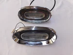 Nos Oem Gm 1958 Pontiac Back Up Light Lamp Kit Bezels Lenses Bonneville W/ Pits. Fixed Price $329.00.