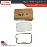 1970-1972 Plymouth A- Body Right Parking Light Lamp Lens W/ Gasket 3403412 Nos. Fixed Price $106.26.