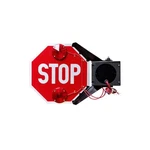 Safe Fleet Defender Electric Stop Sign/arm Assembly SE27500-SP Nos. Fixed Price $225.00.