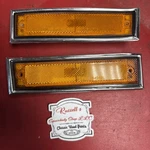 1981-91 Chevy Truck Fender Side Turn Signal Light Lens Housing Parking C10 K10. Fixed Price $20.35.
