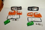 Pair Of New Front Turn Signal Light Assemblies Lamp 1970-1974 Mgb. Fixed Price $159.95.