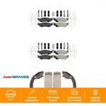 Front Rear Semi-metallic Disc Brake Pads And Parking Shoes Kit For KNN-100809. Fixed Price $188.71.