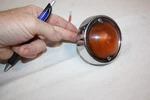 1963 Thru 1967 C2 Corvette Original Front Turn Signal Parking Light Assembly Gm. Fixed Price $29.00.