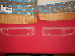 Nos 1970 73 Camaro W/o Rs Front Parking Light Lenses Ss Z28 Type LT-1 Gm. Fixed Price $165.00.