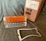 Mopar/chrys Right Parking Lens/gasket May Fit:cordoba New Port/wagon Nos. Fixed Price $130.00.