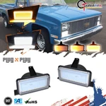 Marker Signal Blinker Corner Parking Light Pair For Chevy Gmc Pickup Truck Clear. Fixed Price $74.99.