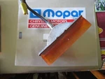 Mopar 71 Chrysler Turn Signal Light Housing Sae 1P On Lens. Fixed Price $29.95.
