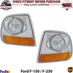 Front Corner Light Lens And Housing Left & Right Side 04 Ford F-150 Heritage. Fixed Price $43.45.