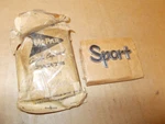 Mopar Nos Quarter Panel Nameplate "sport" 1957-58 Plymouth Suburban. Fixed Price $75.00.
