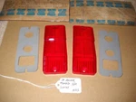 Nos Mopar 1970 Dodge Polara Monaco Rear Side Marker Light Lenses Mint Pair!. Fixed Price $90.00.