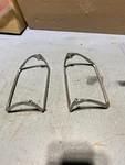 484922 484923 Gm Park Light Bezels 1972 Pontiac Catalina Bonneville Pair. Fixed Price $40.00.
