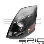 Black Headlight For 2004-2015 Volvo Vn Left Driver Side Lh. Fixed Price $150.51.
