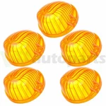 5X Amber Round-shape Cab Roof Marker 9069A Cover Lens For 73-91 Chevrolet Truck. Fixed Price $11.59.
