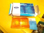 Nos Ford Econoline Parking Lamp Lens Amber 63 64 65 66 67 E100 Van Pick Up. Fixed Price $75.00.