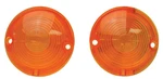 1957 Chevy Bel 150 210 Models Amber Parking Lamp Lens Pair. Fixed Price $24.95.